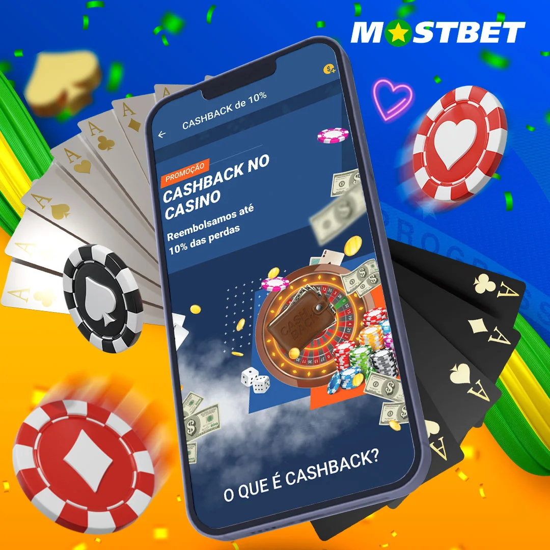 Como obter um bónus de cashback no Mostbet Casino?