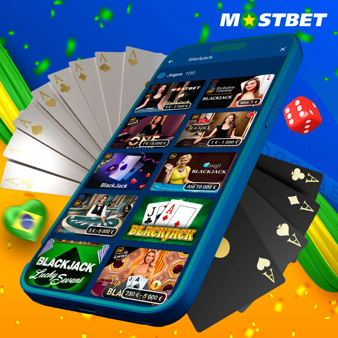 Blackjack é um jogo de casino Mostbet popular com bons ganhos