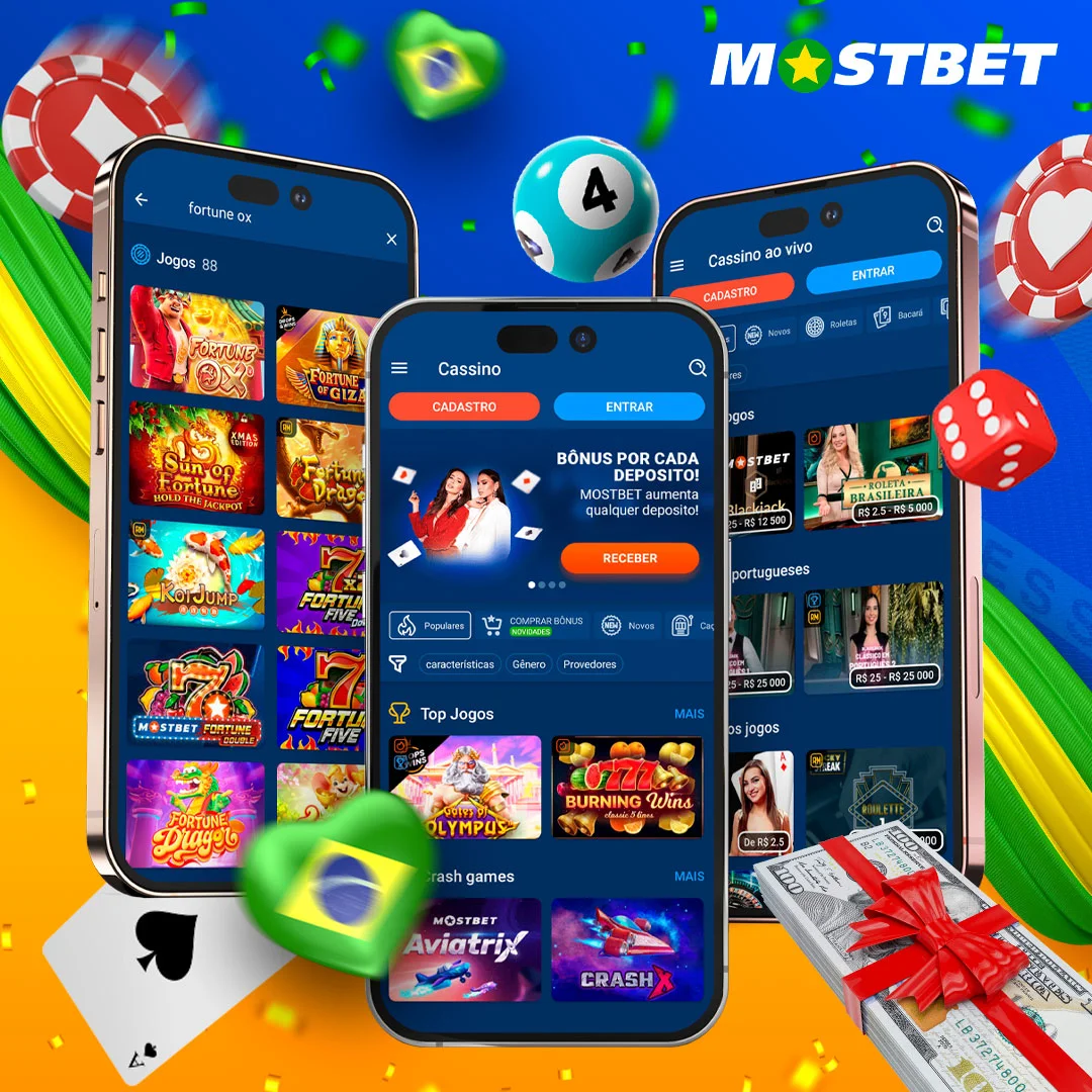 Visão geral dos jogos populares do casino Mostbet