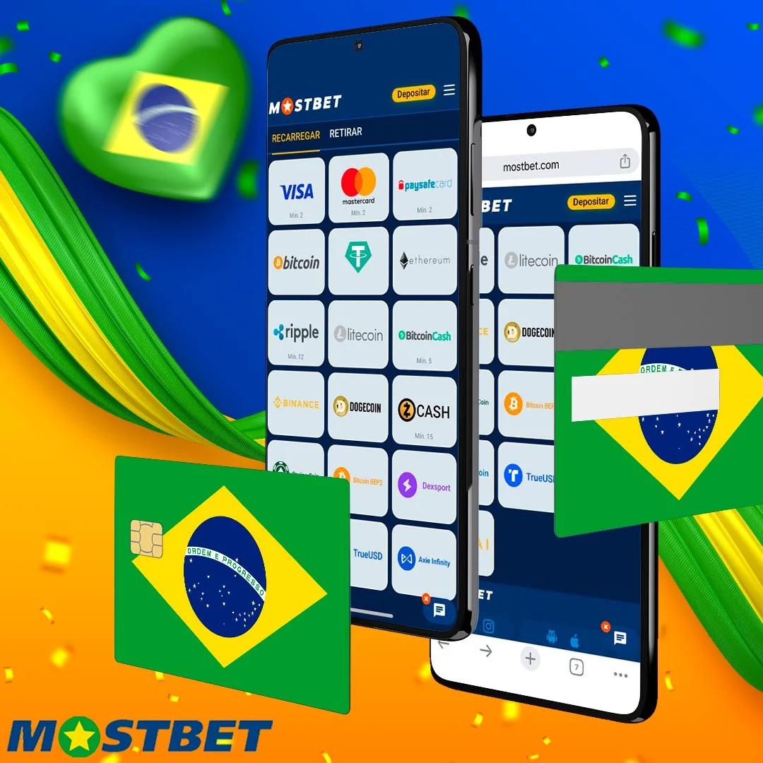 A Mostbet Brasil oferece uma ampla gama de métodos de pagamento