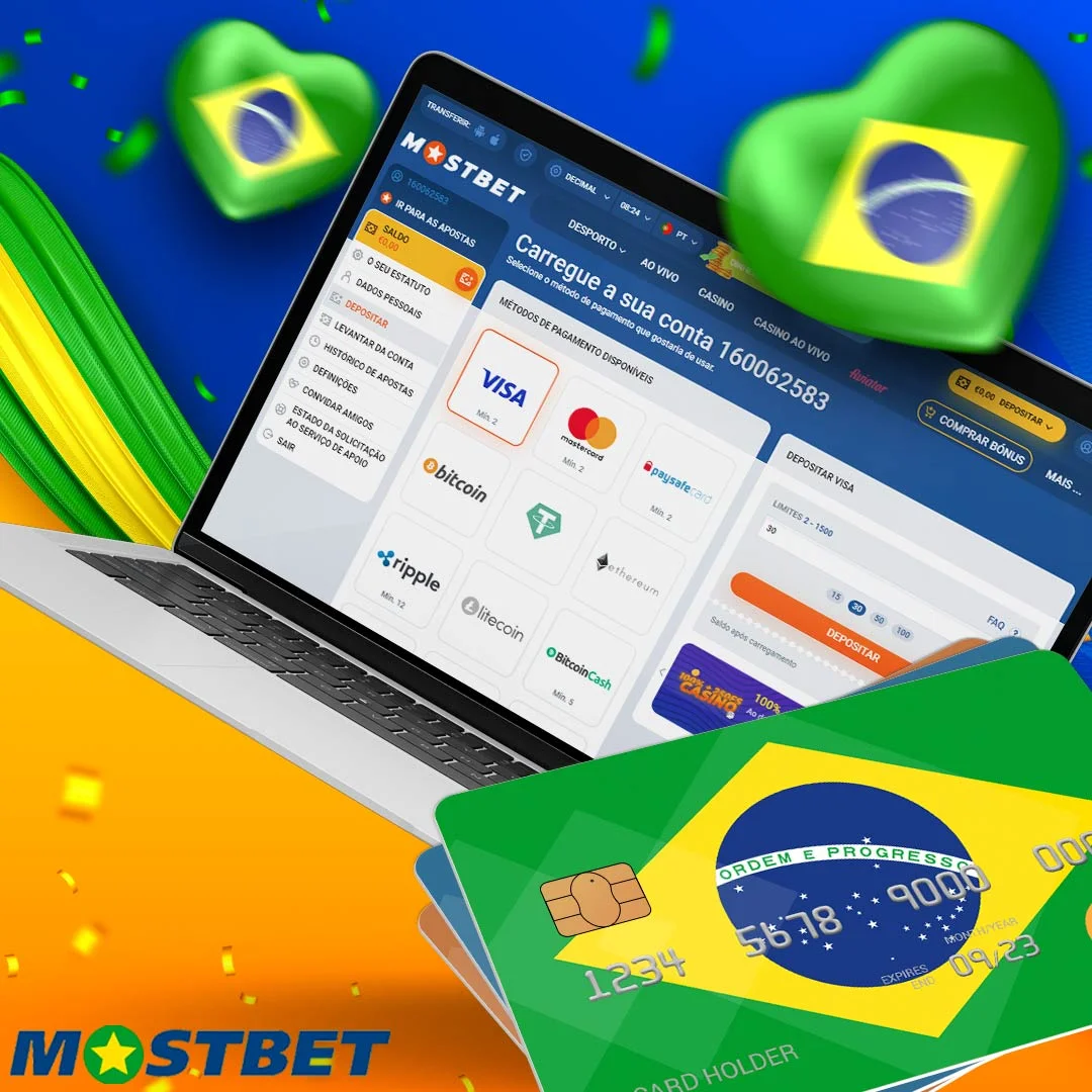 Visão geral dos métodos de pagamento disponíveis na Mostbet Brasil