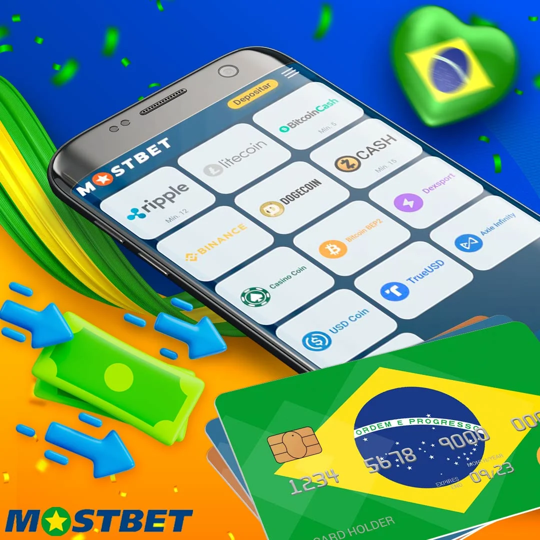 Que sistemas de pagamento estão disponíveis para levantar dinheiro da Mostbet no Brasil