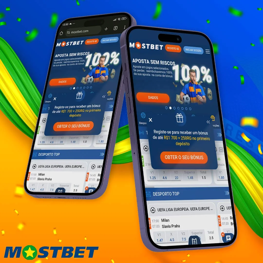 Comparação da aplicação móvel Mostbet e da versão web Mostbet
